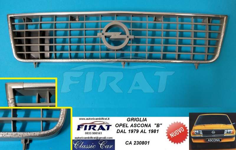 GRIGLIA OPEL ASCONA B 79-81 (230801)